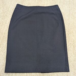 Loft navy blue skirt